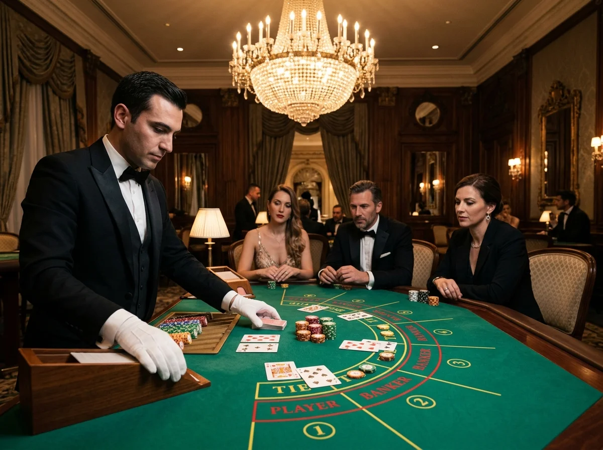 Baccarat sur Cresus